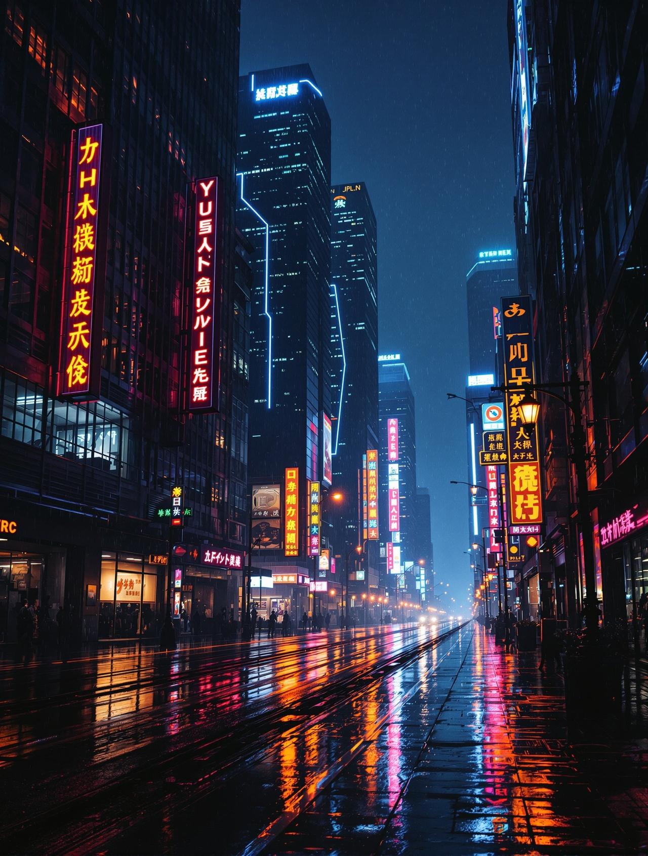 欧乐影院作品《都市夜行者》海报