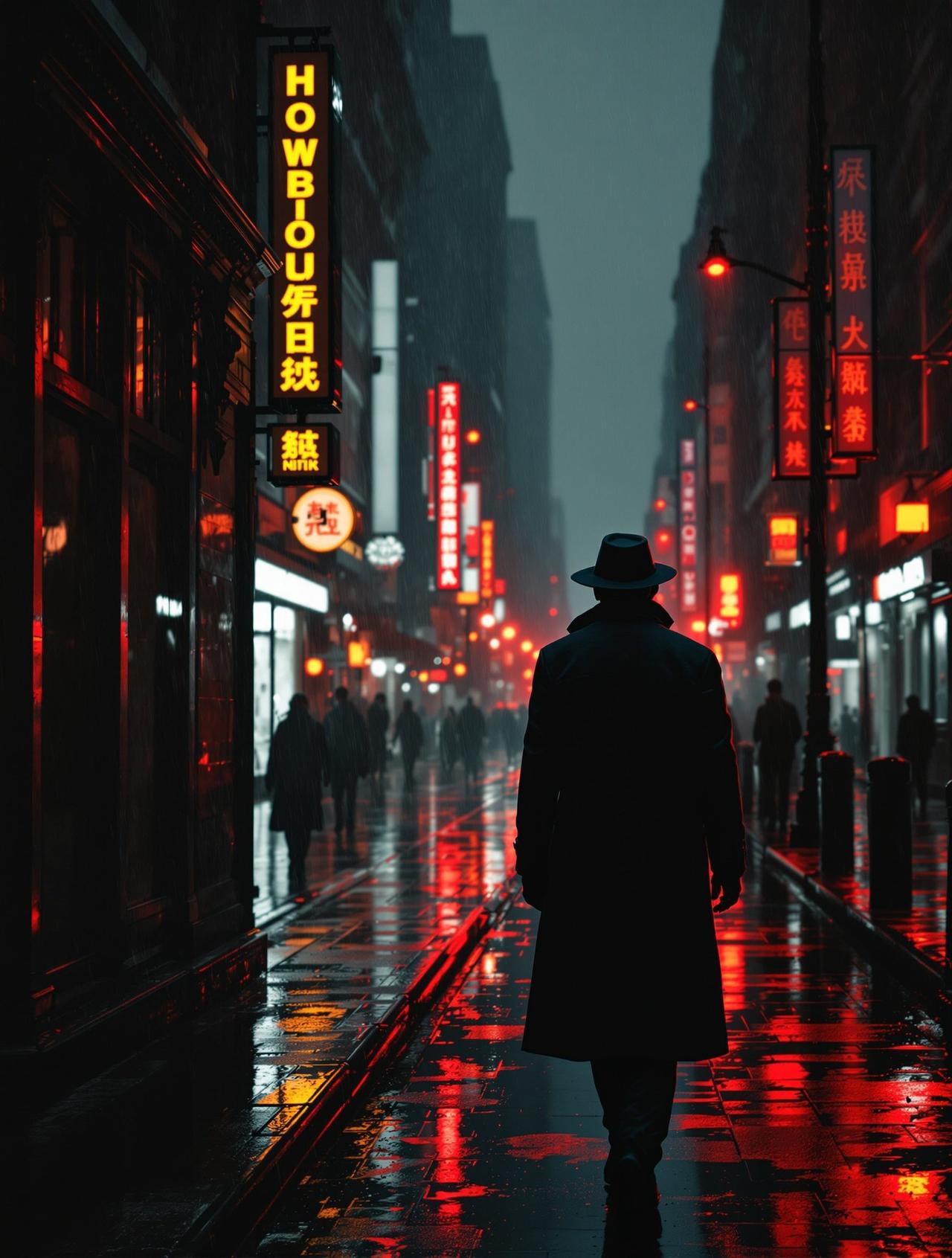 欧乐影院作品《暗夜追凶》海报